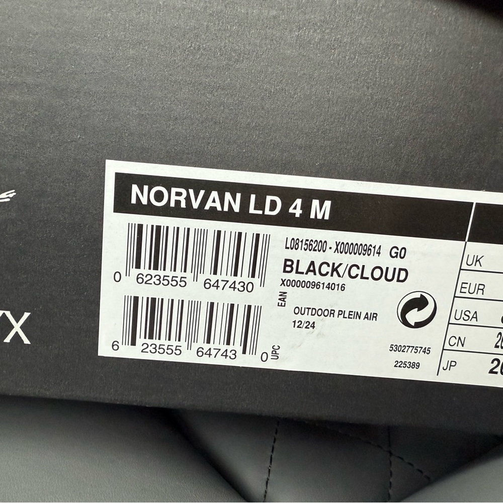 Arc'teryx Norvan LD 4 M Shoes - Black